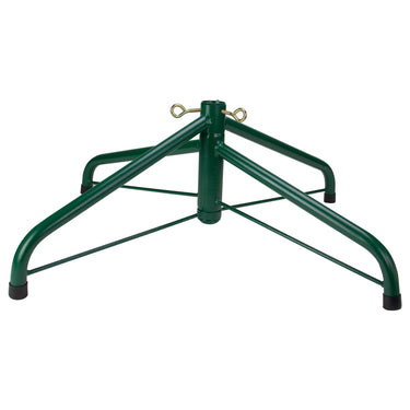 Green Foldable Artificial Christmas Tree Stand- For Trees Up To 9' Tall
